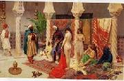 Arab or Arabic people and life. Orientalism oil paintings 619, unknow artist